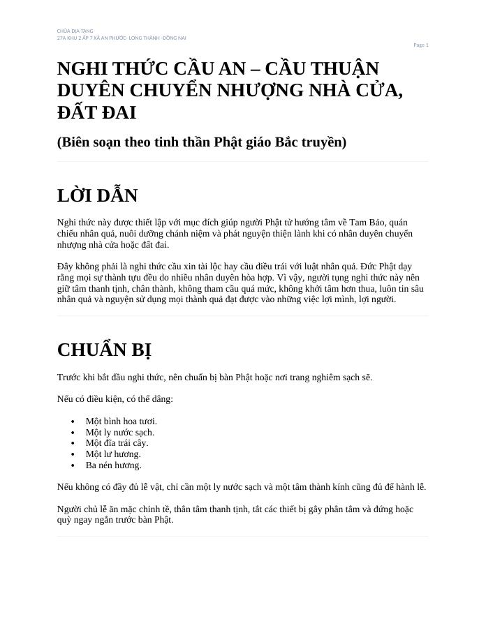 Bìa Cầu An – Thuận Duyên Chuyển Nhượng